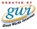 Donated by GWI - Great Works Internet